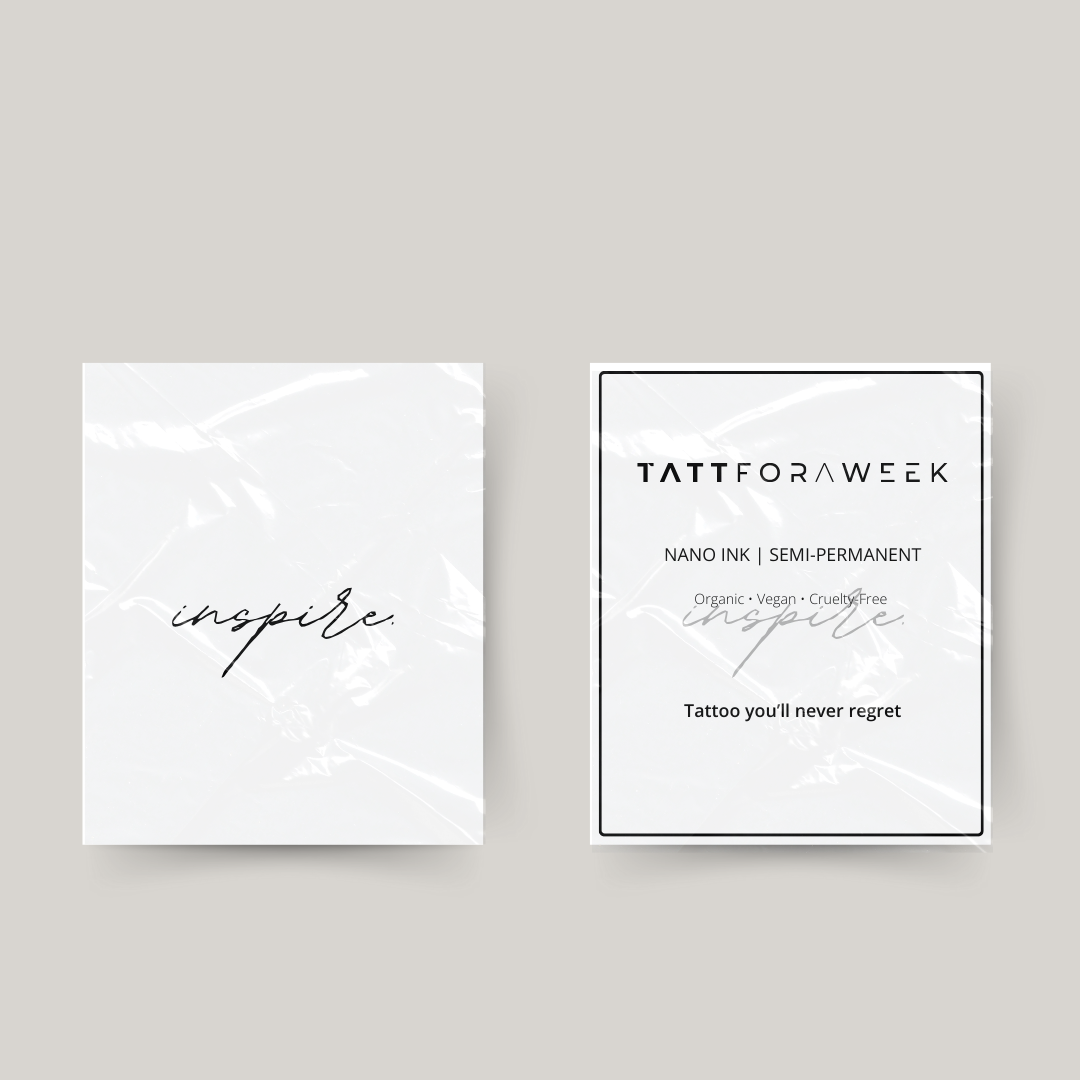 Tijdelijke tattoo inspire