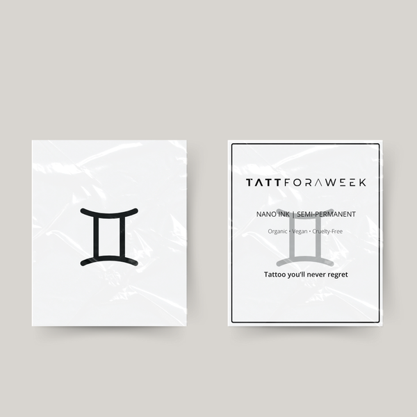 Sterrenbeeld Tweelingen tattoo betekenis