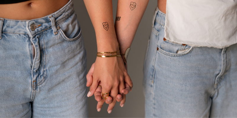 Matching tattoos
