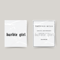 Tijdelijke tattoo barbie girl