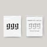 Angel numbers tattoos