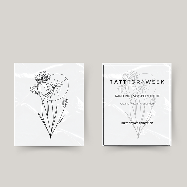 Geboortebloem juli tattoo betekenis