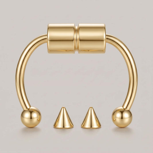 Nep septum magnetisch goud