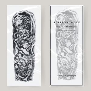 Nep tattoo sleeve neptunus